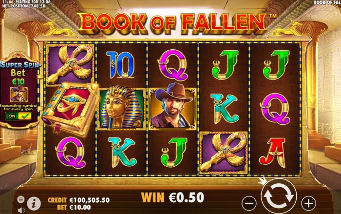 Daftar sekarang dan temukan maxwin di game slot Book of Fallen